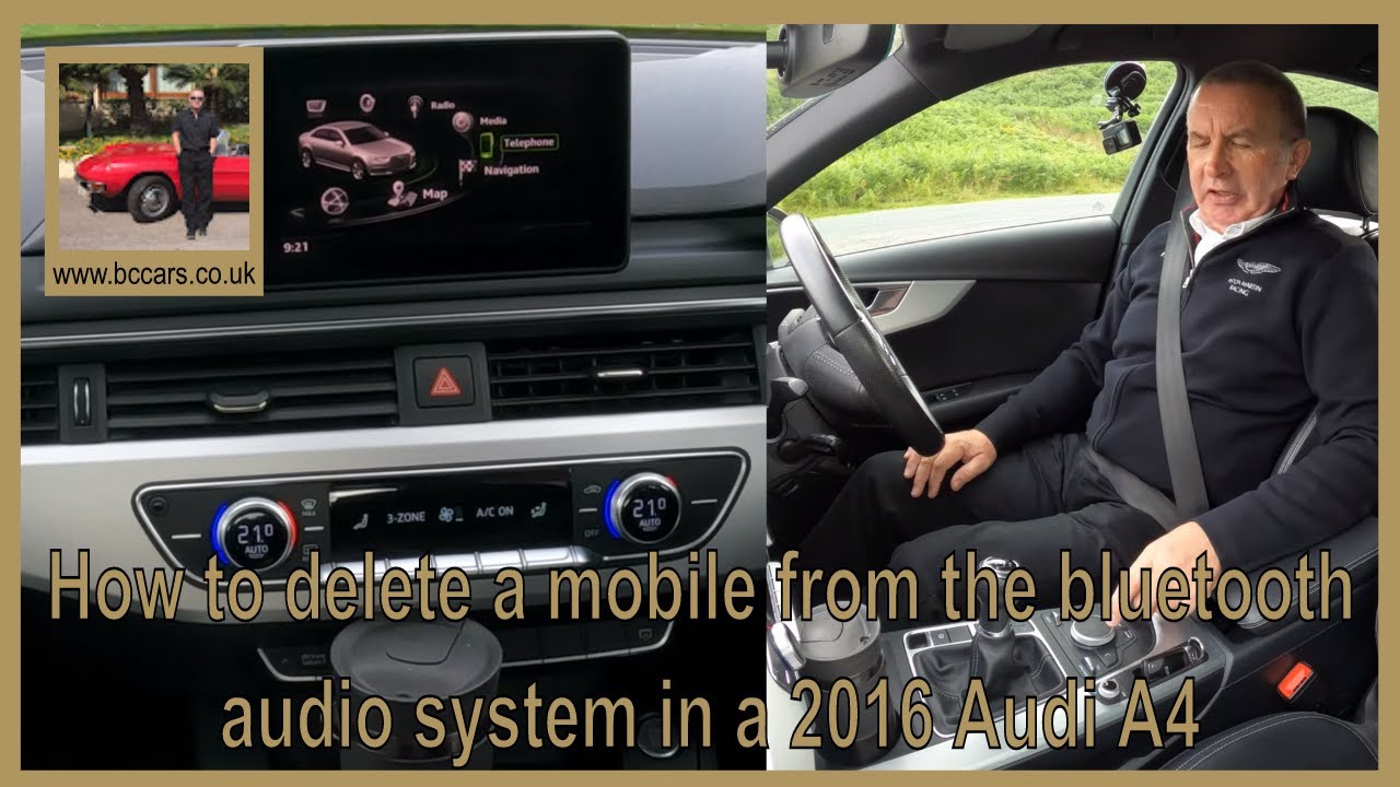 How to Delete Phone from Audi Bluetooth