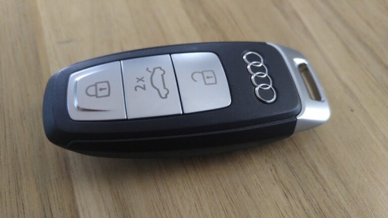 How to Replace Audi Key Battery