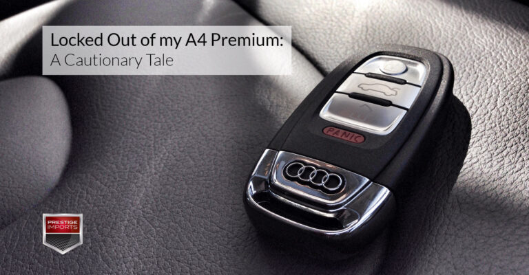 How to Take Key Out of Audi A4