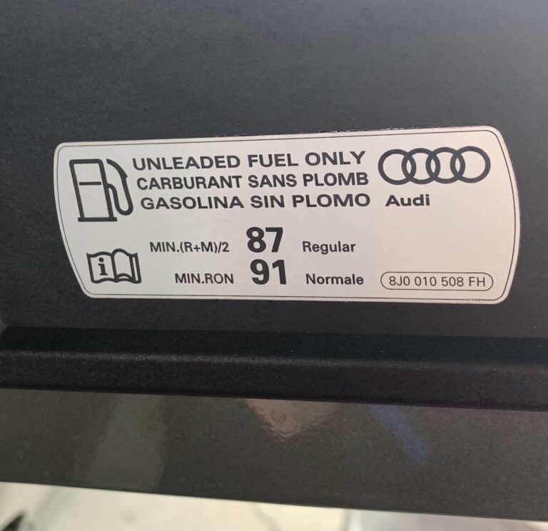 What Gas Does Audi Q3 Take