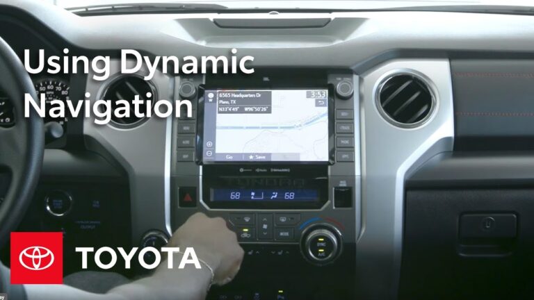 What is Toyota Dynamic Navigation