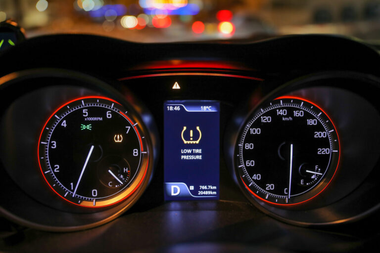 Why is My Tire Pressure Light Blinking Toyota