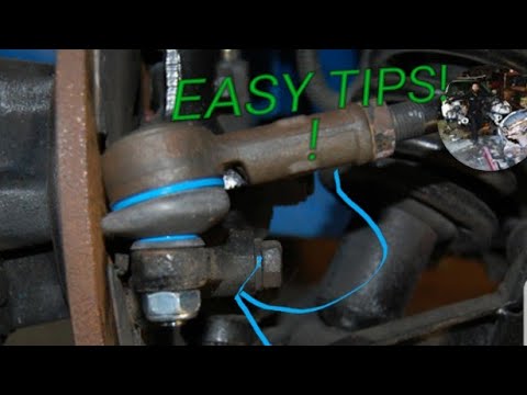 How to Tighten Tie Rod End That Spins